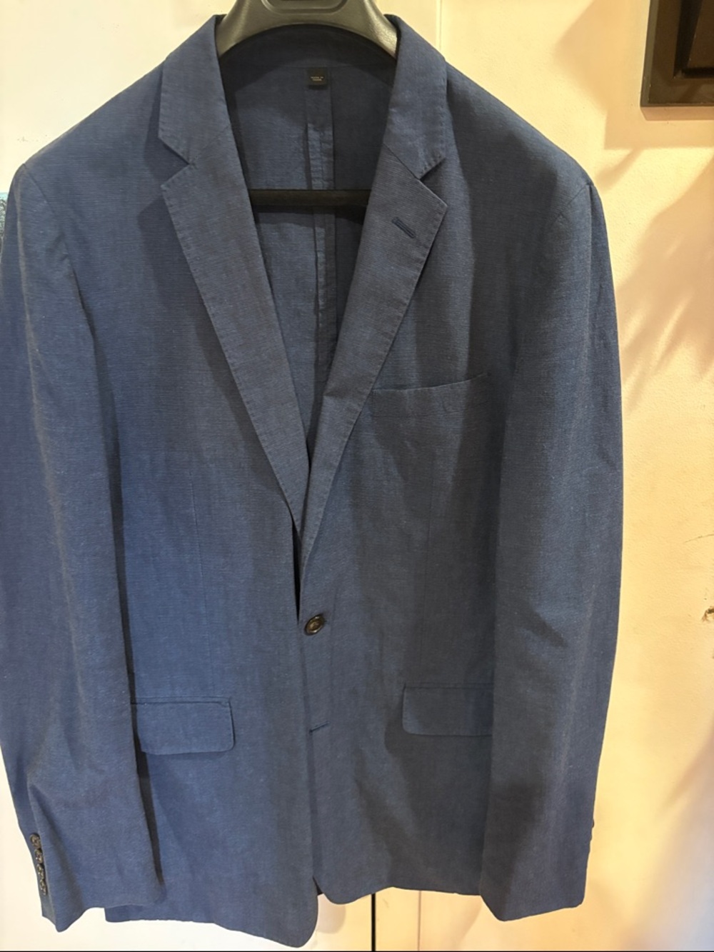 J. Crew Men's Blue Single-Breasted Sport Coat
